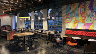 Illustration for article titled Taco Bell to class up its interior, still give you the runs